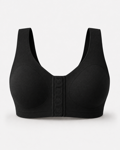 Senairy Seamless Front Magnetic Closure Shoulder Support Bra