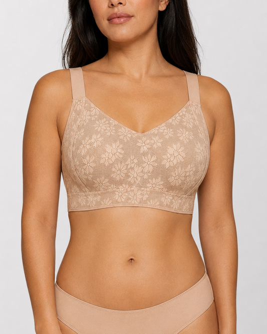 Full-Coverage Minimizer Support Bra