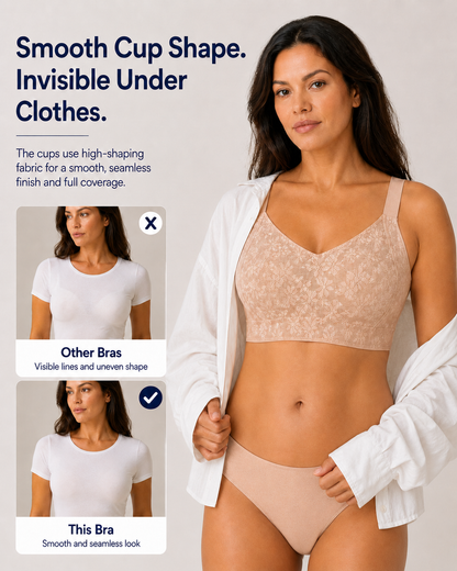Full-Coverage Minimizer Support Bra