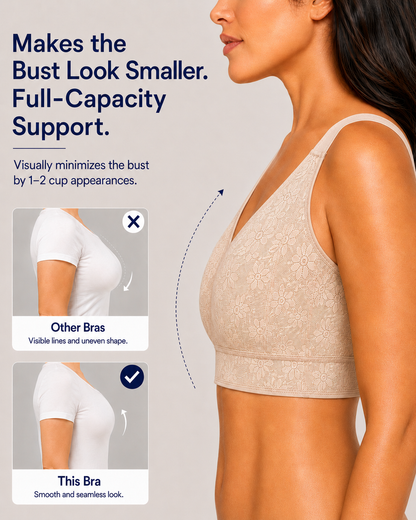 Full-Coverage Minimizer Support Bra