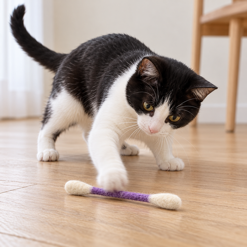 Felt Swab Cat Toy