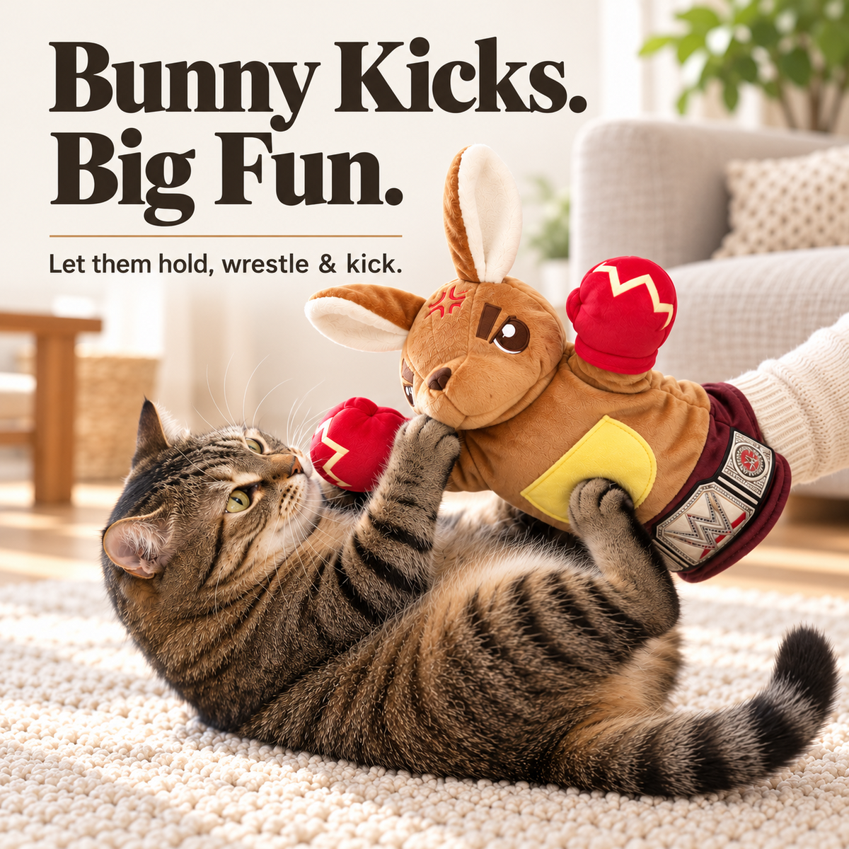 Boxing Buddies Cat Toy