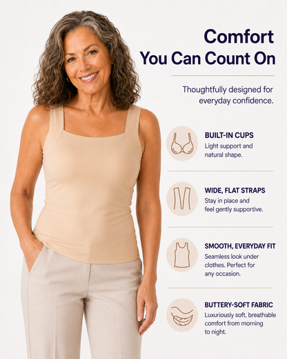 Senairy Band-Free Bra Tank