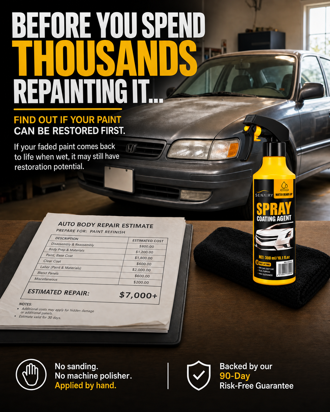 Nano Car Coating Spray