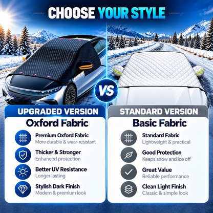 Magnetic Windshield Cover - All-Season Sun, Snow & Frost Protector for Cars, SUVs & Trucks