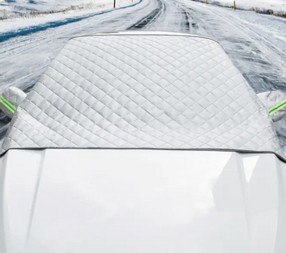 Magnetic Windshield Cover - All-Season Sun, Snow & Frost Protector for Cars, SUVs & Trucks
