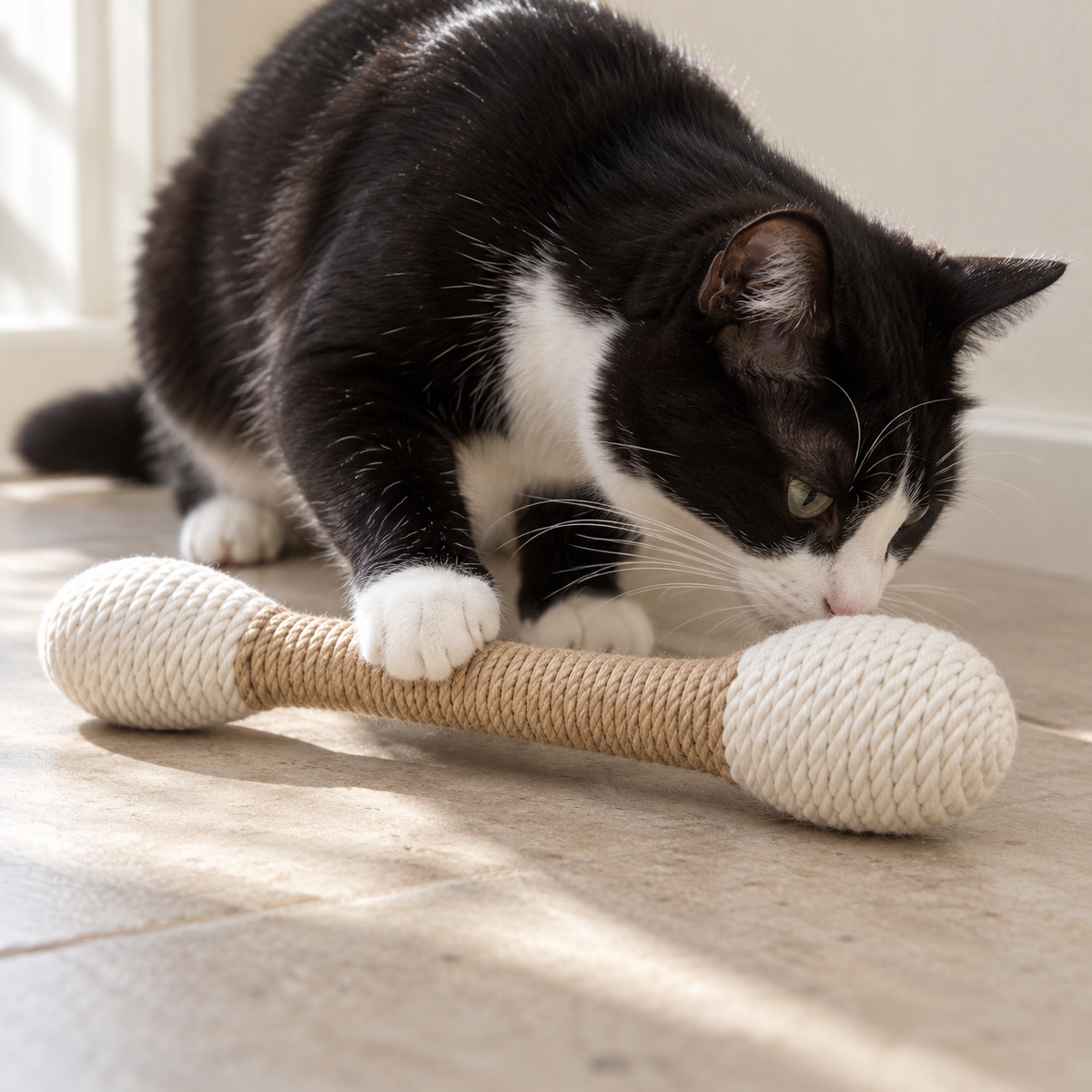 Rope Swab Cat Scratcher Toy