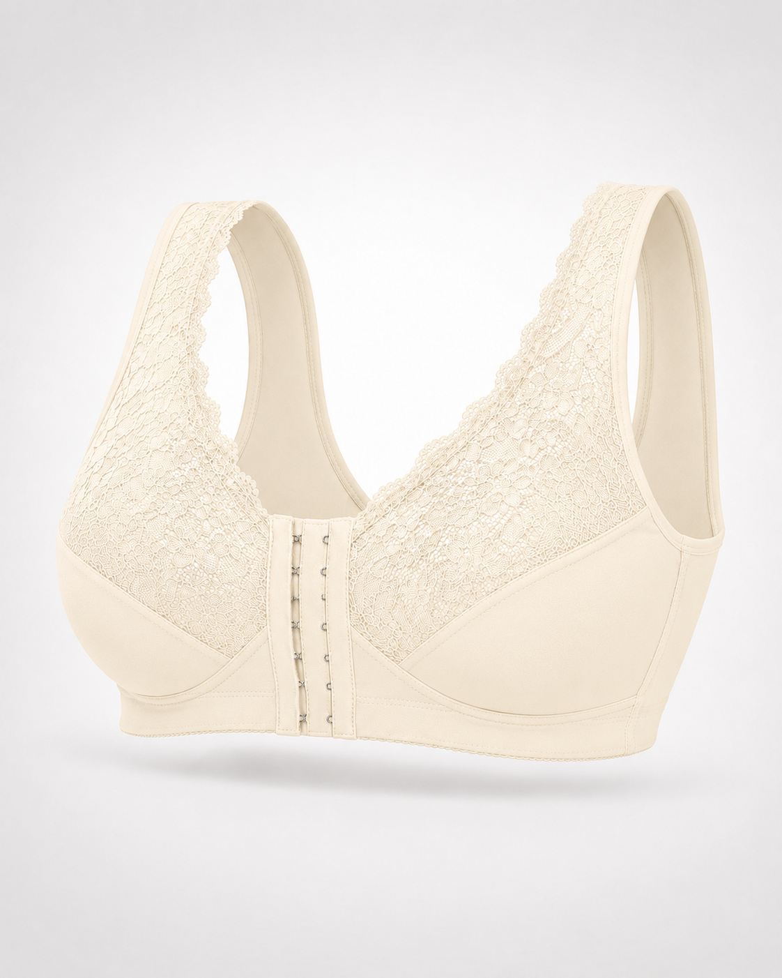 SenaCool™ Wireless Lace Front Closure Back Support Bra