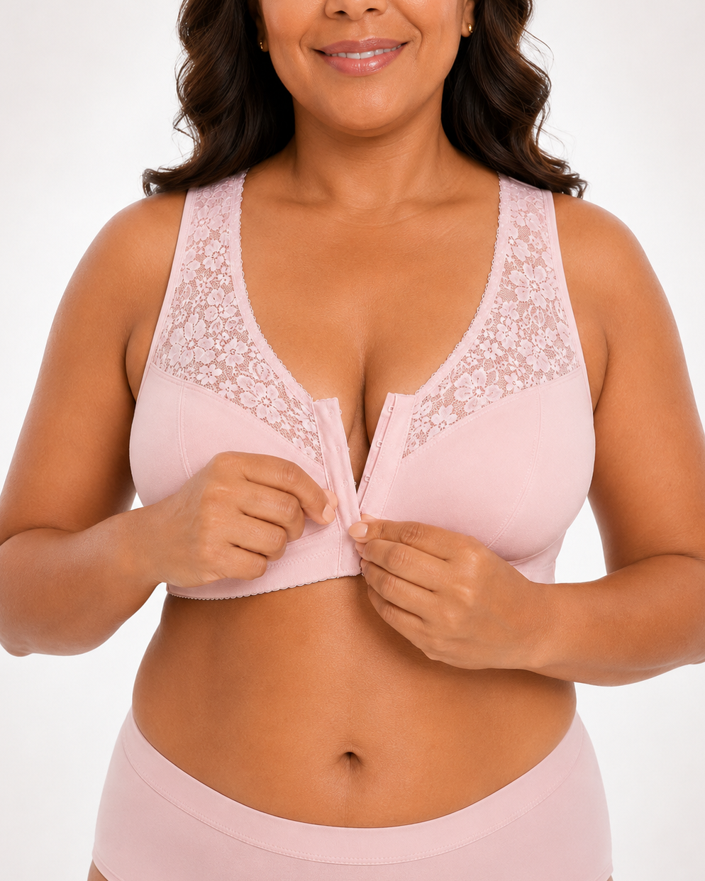 Senairy Front Closure Shoulder Support Bra