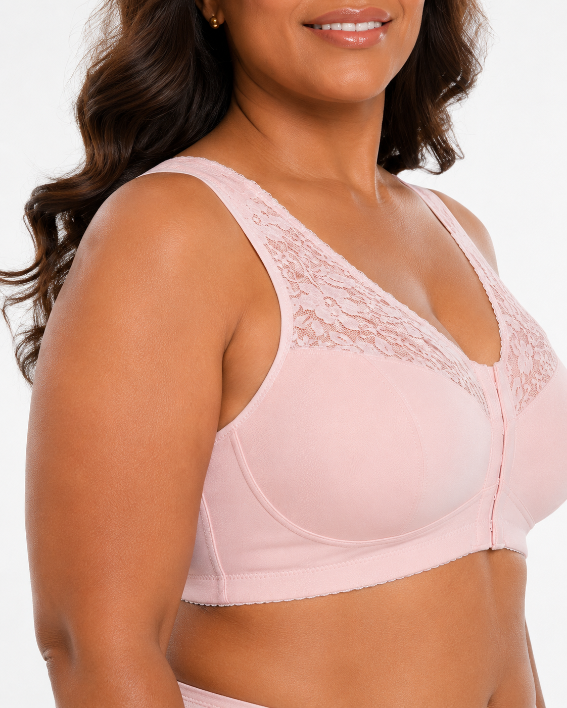 Senairy Front Closure Shoulder Support Bra
