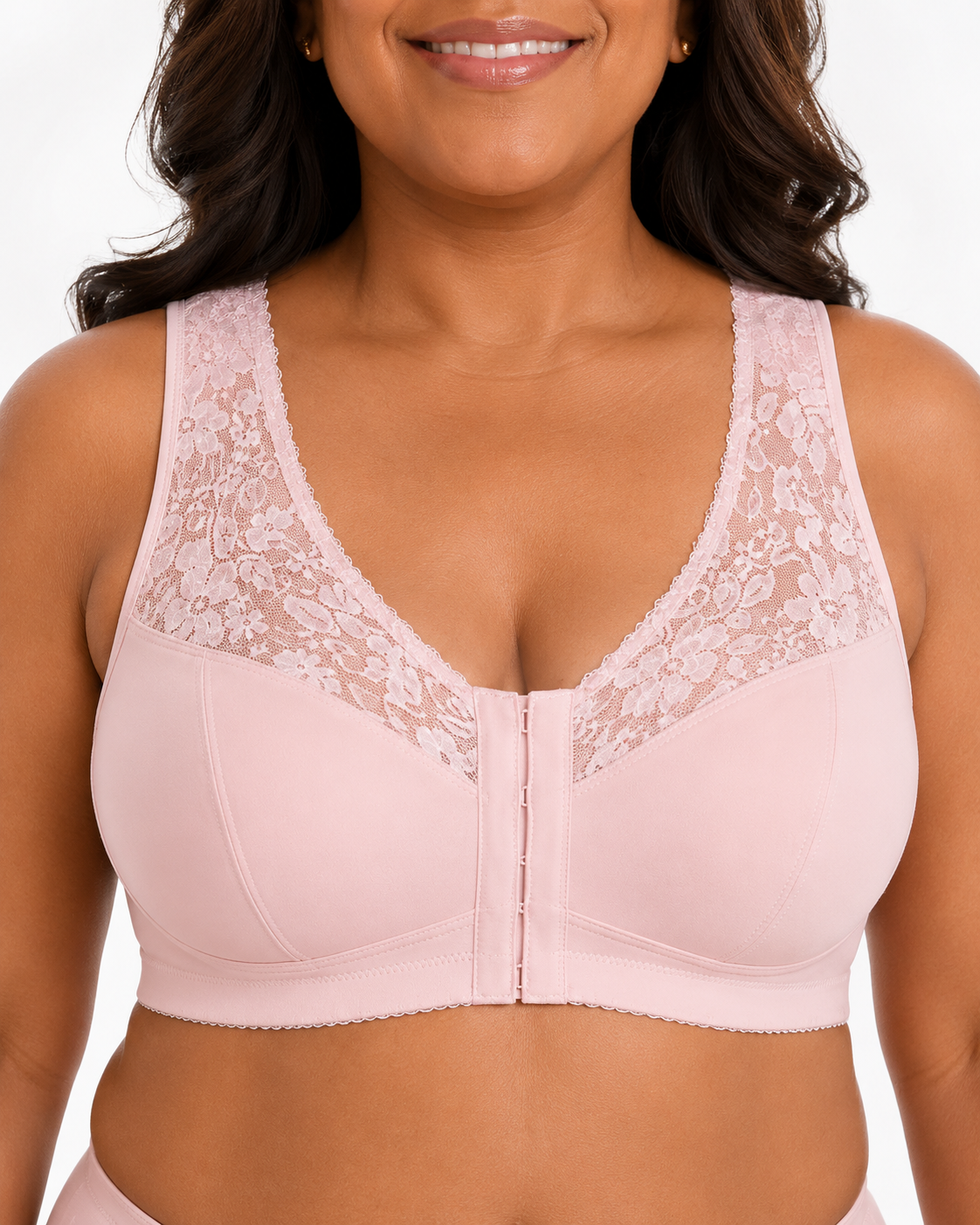 Senairy Front Closure Shoulder Support Bra