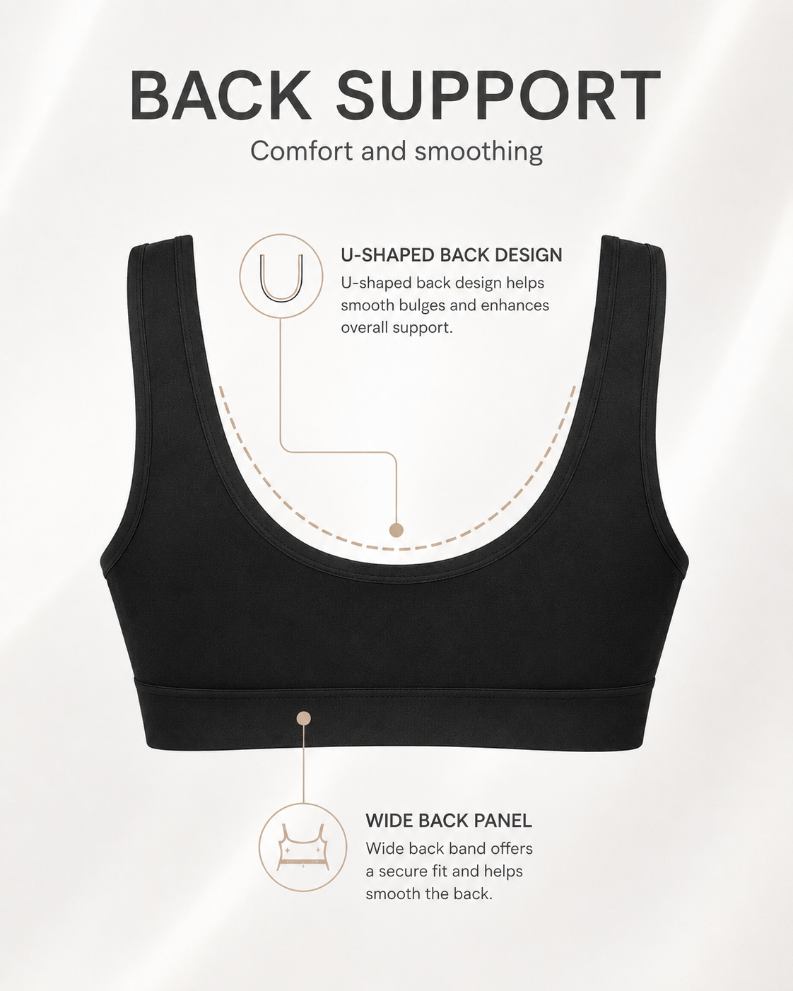 Senairy Full Coverage Wireless Lace Uplift Bra