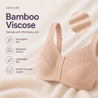 SenaCool™ Wireless Front Magnetic Closure Support Bra