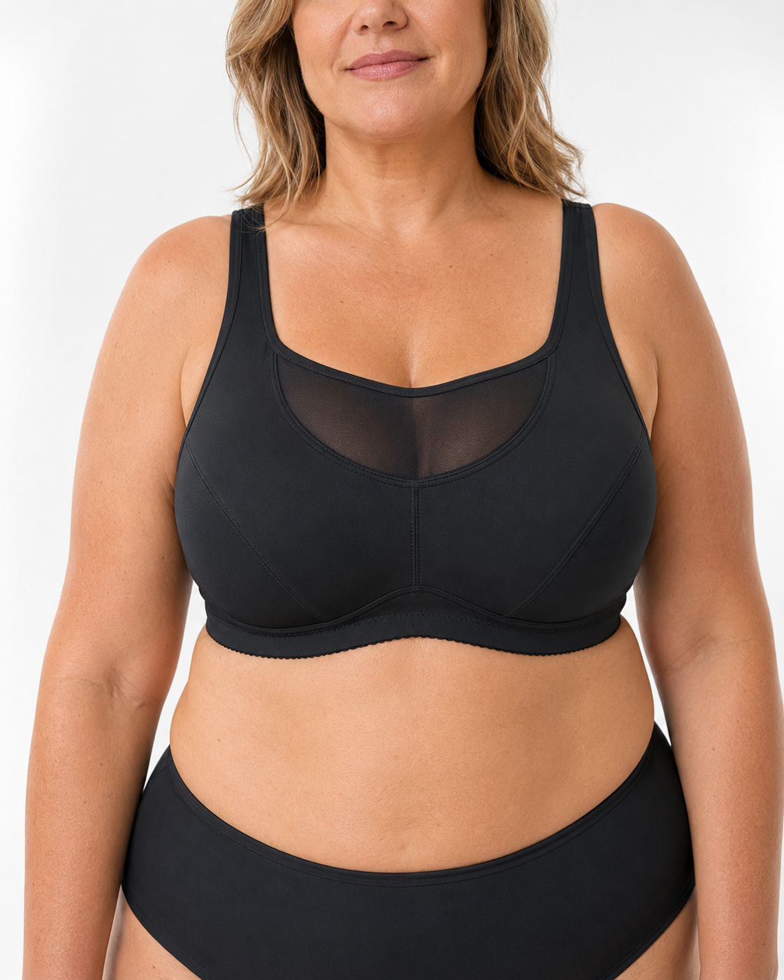 SenaCool™  Full Coverage Wireless Mesh Uplift Bra