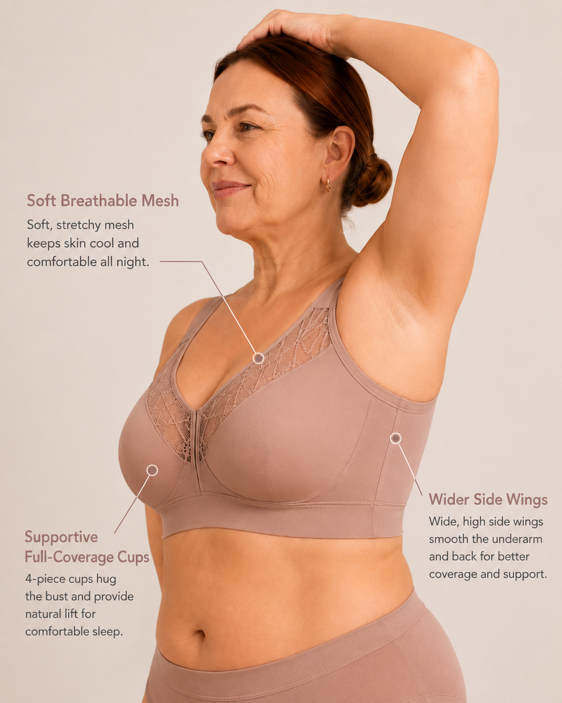 SenaCool™ Support Sleep Bra