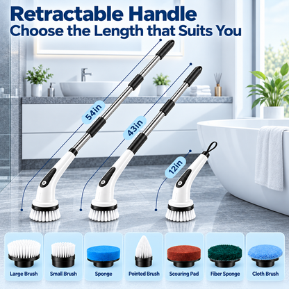 Cordless Electric Spin Scrubber