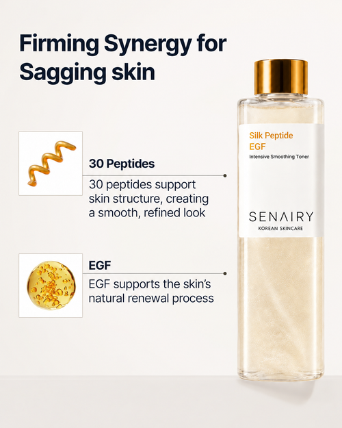 Silk Peptide EGF Toner For Sagging Skin