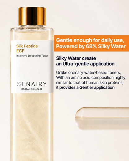 Silk Peptide EGF Toner For Sagging Skin