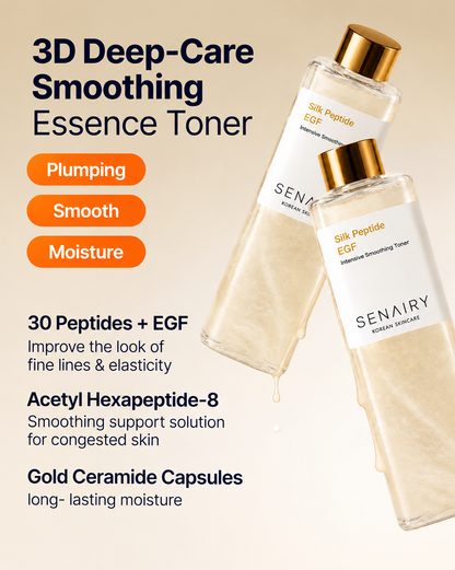 Silk Peptide EGF Toner For Sagging Skin