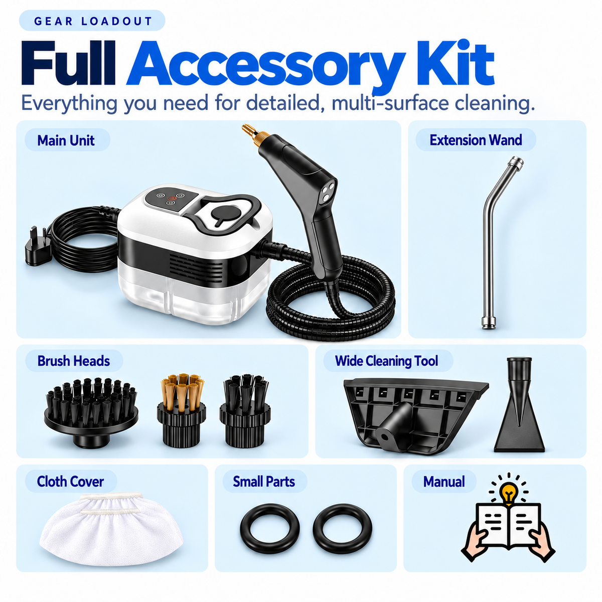 High-Pressure Home Steam Cleaner