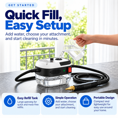 High-Pressure Home Steam Cleaner