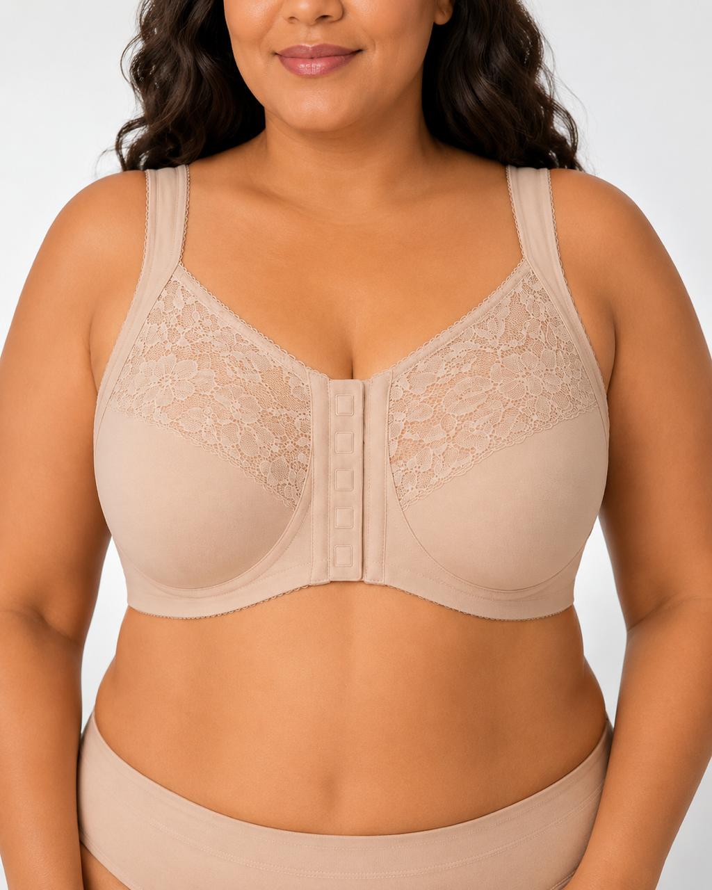 SenaCool™ Wireless Front Magnetic Closure Support Bra